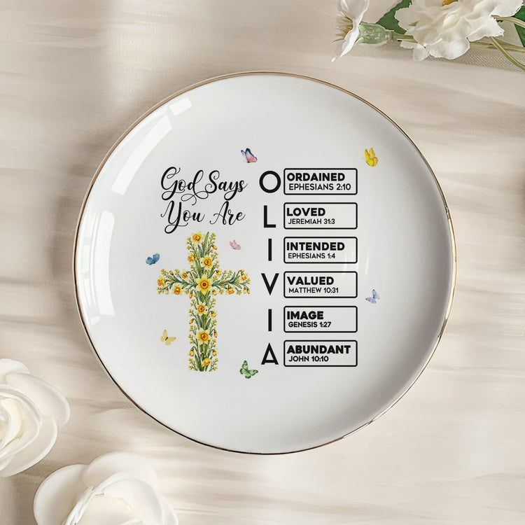 God-Says-I-Am-Name-Letter-In-Bible-Cross-Birth-Month-Flower-Personalized-Jewelry-Dish-2