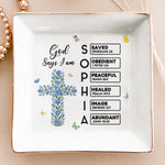 God-Says-I-Am-Name-Letter-In-Bible-Cross-Birth-Month-Flower-Personalized-Jewelry-Dish-3
