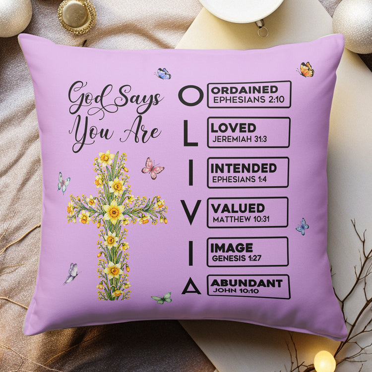 God-Says-I-Am-Name-Letter-In-Bible-Cross-Birth-Month-Flower-Personalized-Pillow-1