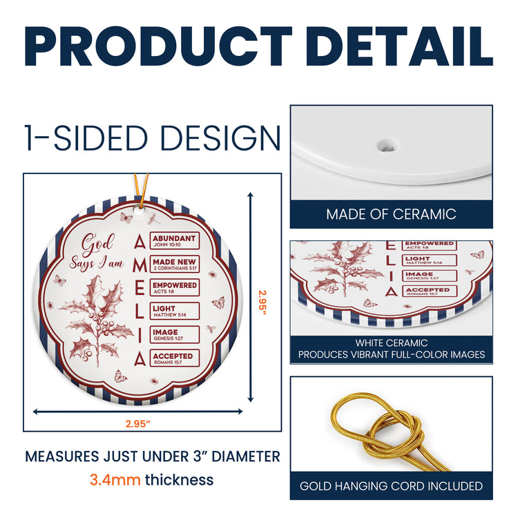 God-Says-I-Am-Striped-Pattern-Gifts-For-Her-Christmas-Ornament-Personalized-Ornament-6