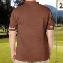 Golf Argyle Pattern Vintage Style For Golf Lovers Gift For Men - Custom Golf Shirt