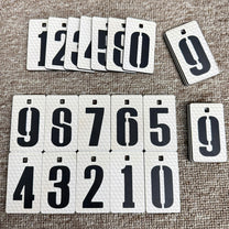 Golf Best Round By Par - Personalized Hanging Golf Tracker