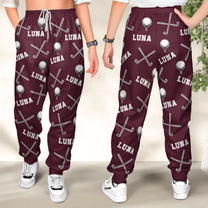 Golf Custom Name - Personalized Sweatpants