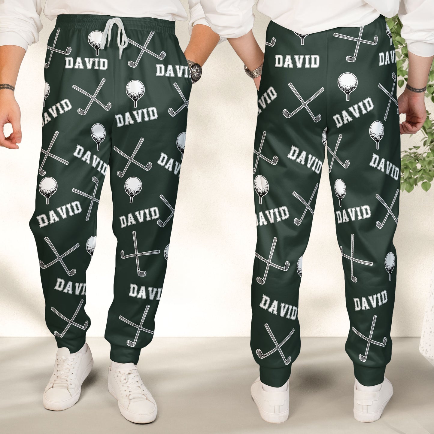 Golf Custom Name - Personalized Sweatpants