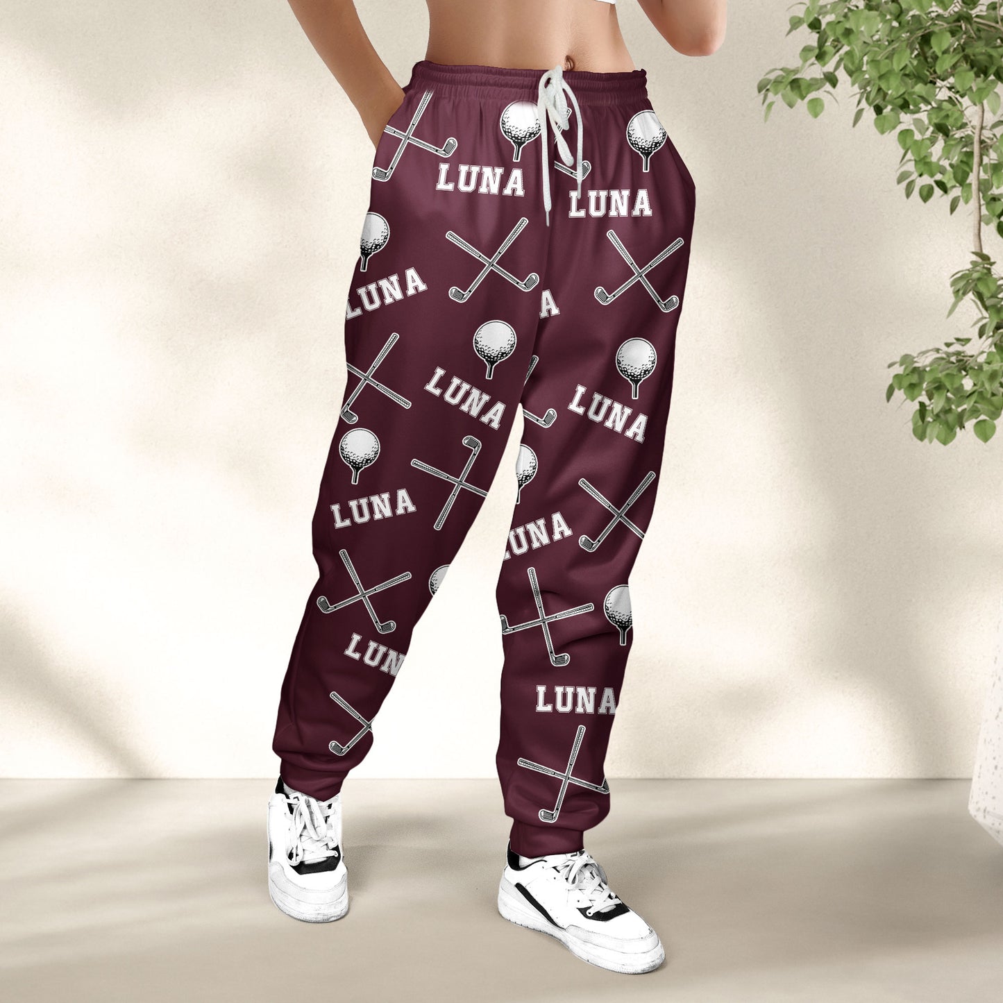 Golf Custom Name - Personalized Sweatpants