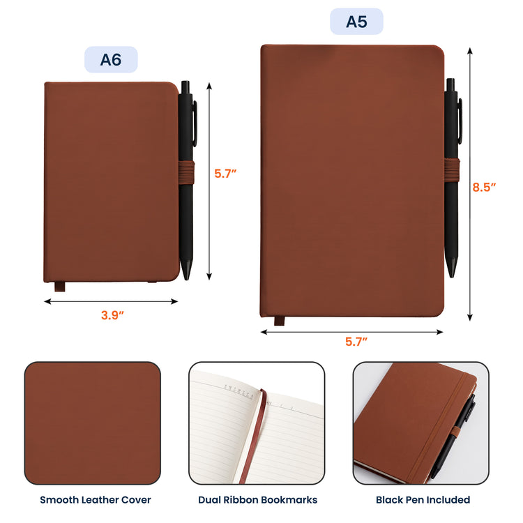 Golf-Log-Book-Leather-Golf-Log-Golf-Gift-For-Him,-Husband,-Dad,-Grandpa-Personalized-Notebook-Set-7