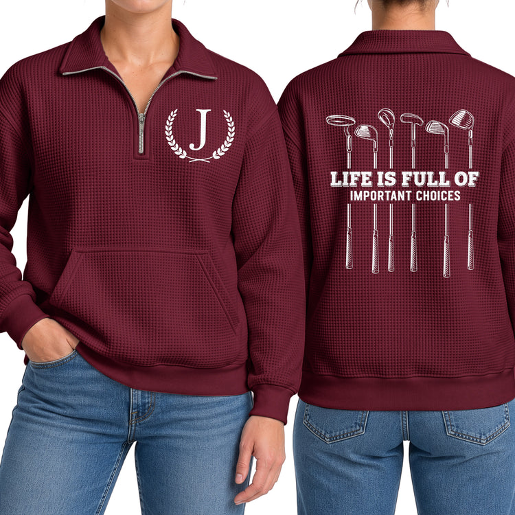 Golf-Monogram,-Custom-Name-Gift-For-Golf-Players,-Golf-Lovers-Personalized-Sweatshirt-3