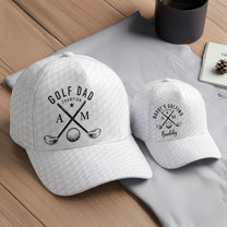 Golfing_Dad_And_Daddy_s_Golfing_Buddy_Matching_Hat_Personalized_Cap_2