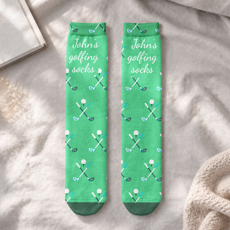 Golfing-Socks-Custom-Name-Gift-For-Golfer,-Golf-Lover-Personalized-Socks-5