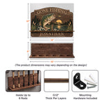 Gone-Fishing,-Gift-For-Fisher,-Fishing-Lover-Personalized-Fishing-Rod-Holder-5