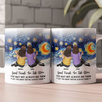 Good Friends Are Like Star - Personalized Mug