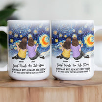 Good Friends Are Like Star - Personalized Mug