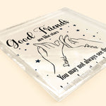Good Friends Are Like Stars Hand Line Art - Personalized Acrylic Plaque