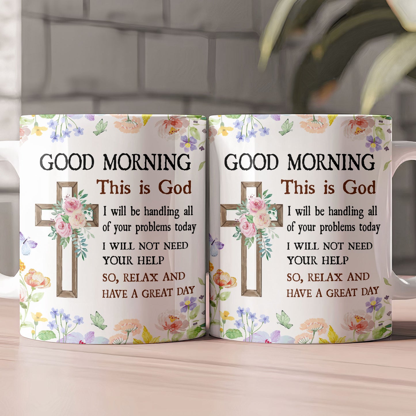 Good Morning This Is God - Mug
