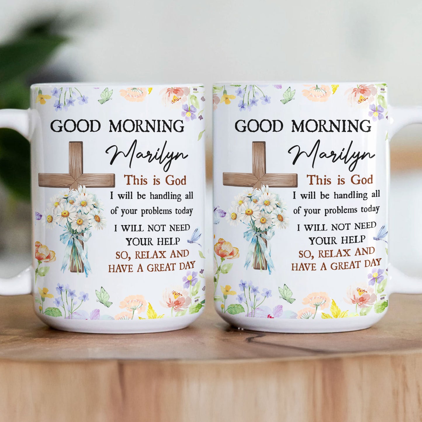Good Morning This Is God - Personalized Mug
