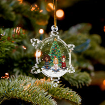 Good Friends Are Like Snowflakes - Personalized Acrylic Ornament