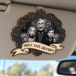 Gothic-Clay-Style-Drive-Safe-Personalized-Car-Visor-Clip-4