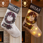 Gothic-Style-Family-Christmas-Personalized-Stocking-4