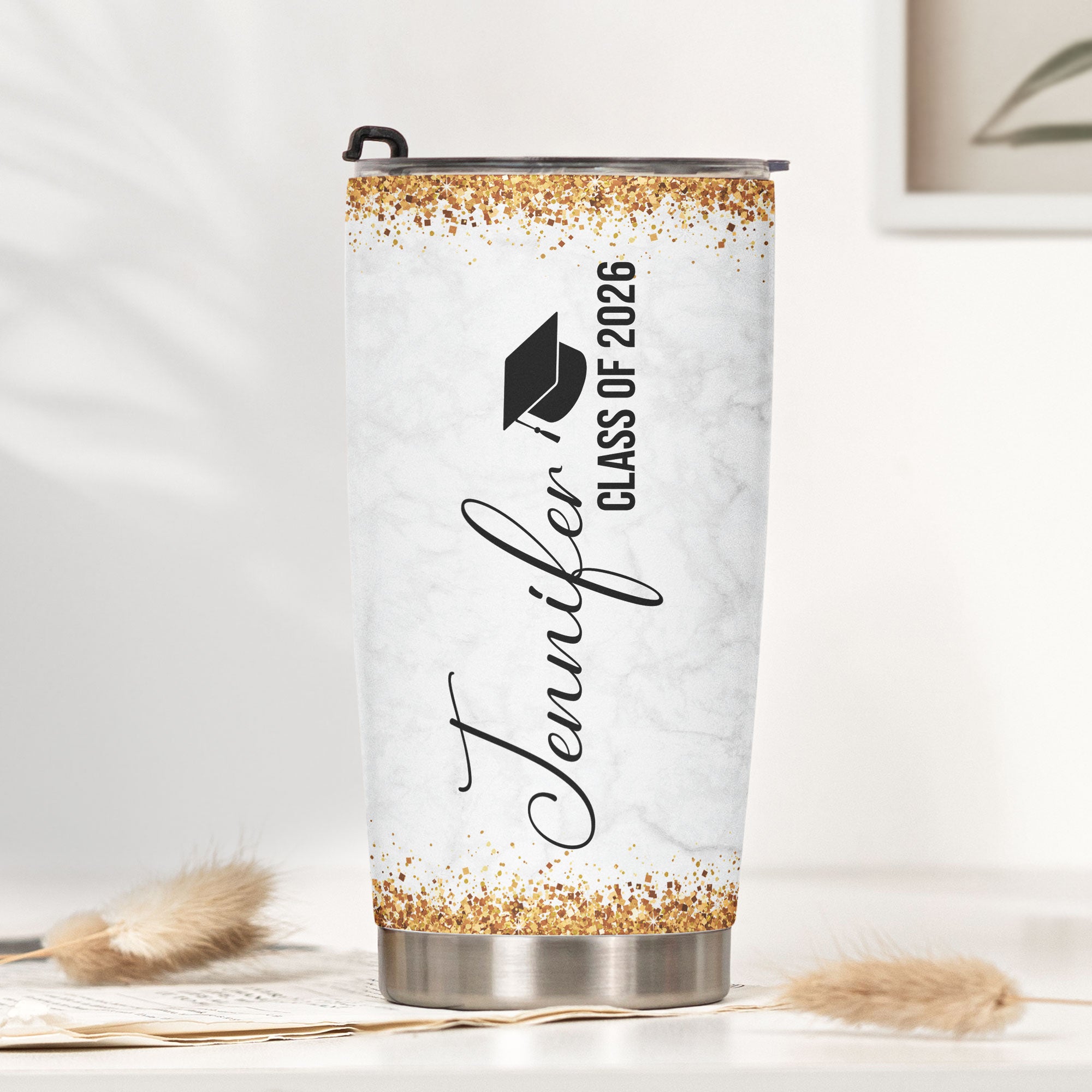 Graduate Even A Global Pandemic - Personalized Tumbler