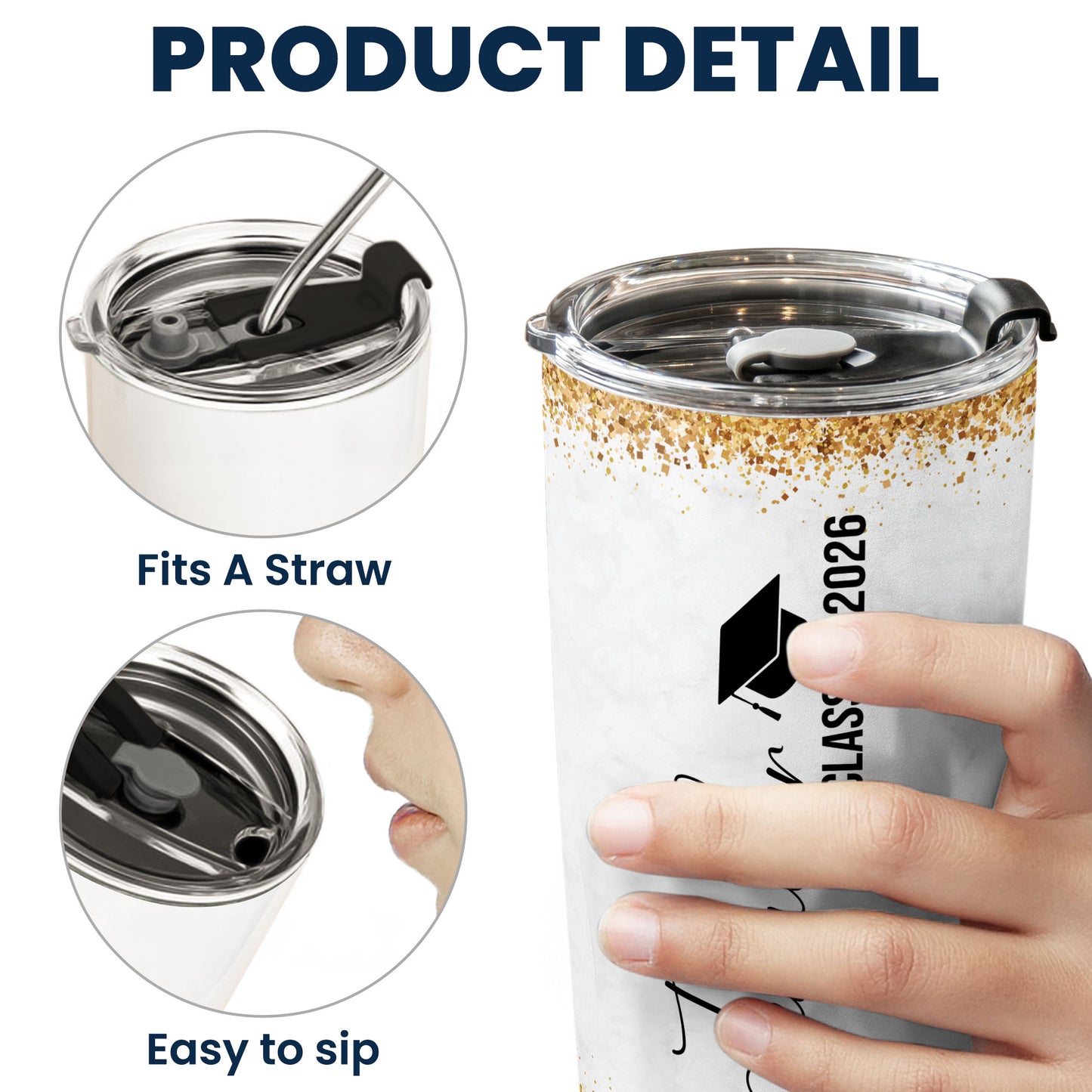 Graduate Even A Global Pandemic - Personalized Tumbler