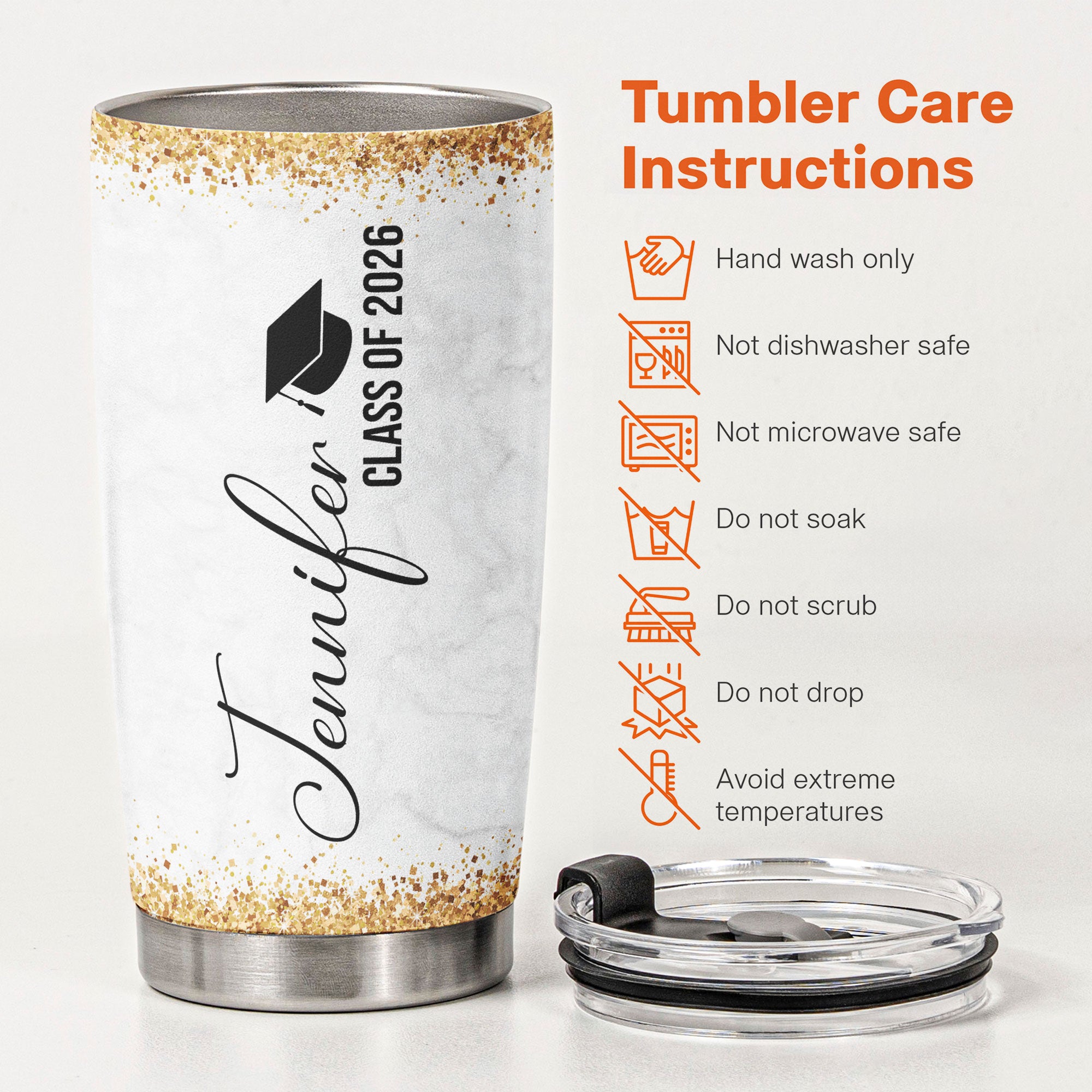 Graduate Even A Global Pandemic - Personalized Tumbler
