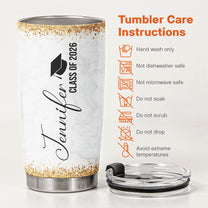 Graduate Even A Global Pandemic - Personalized Tumbler