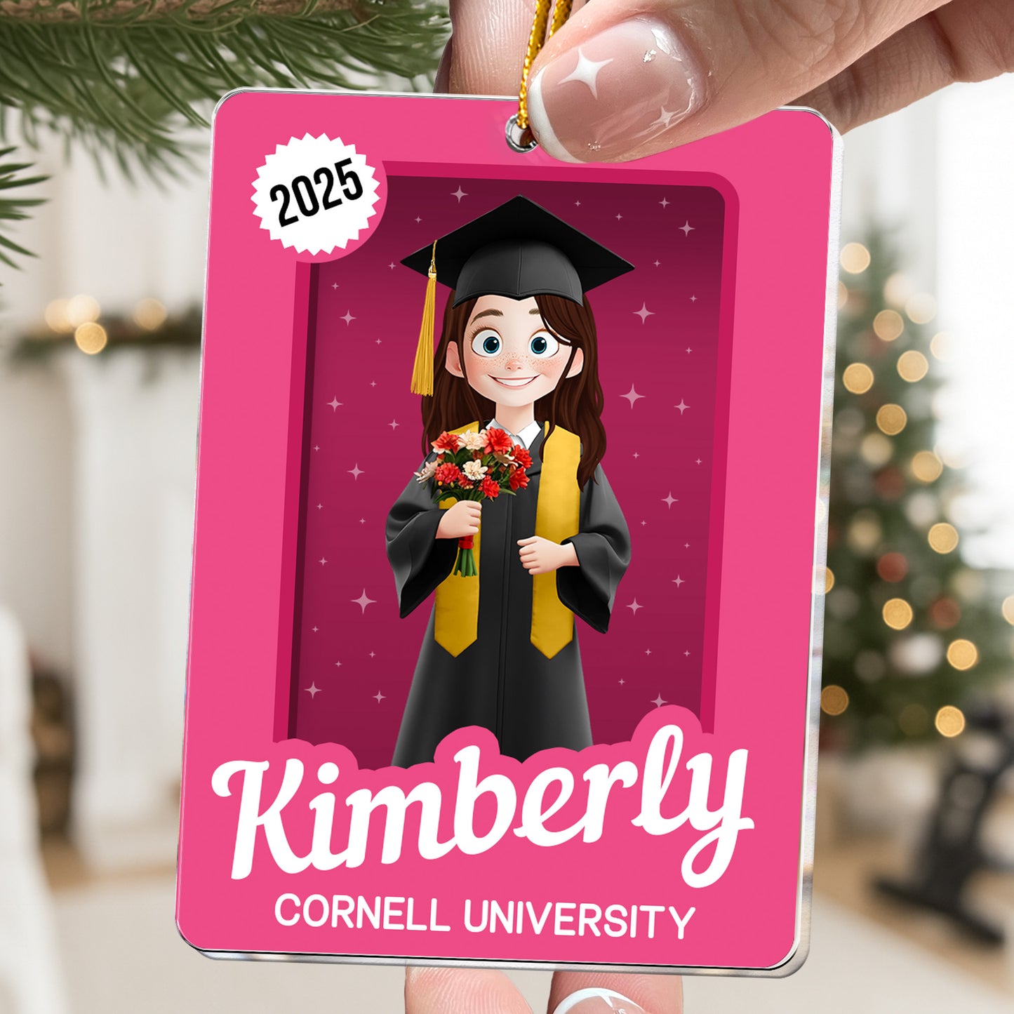 Graduation Box - Graduation Gift For Sister Daughter - Personalized Acrylic Ornament