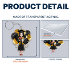 Graduation Celebration Keychain - Personalized Acrylic Keychain
