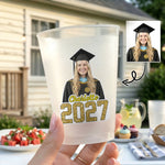 Graduation Custom Face And Name - Personalized Cups