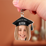 Graduation Custom Face - Personalized Acrylic Photo Keychain