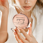 Graduation Custom Name - Personalized Compact Mirror