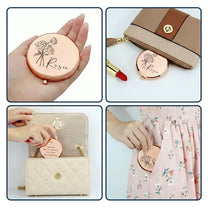 Graduation Custom Name - Personalized Compact Mirror