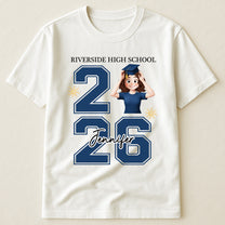 Graduation Cute Cartoon - Personalized Shirt