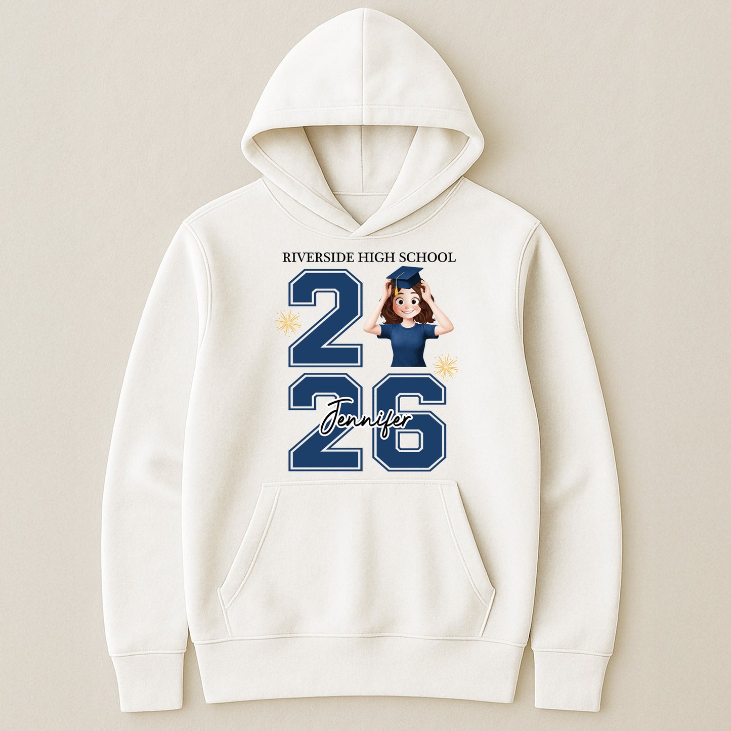 Graduation Cute Cartoon - Personalized Shirt