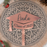 Graduation Decoration - Congrats Graduate Gift - Personalized Christmas Tree Topper