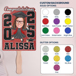 Graduation Fan We're So Proud Of You - Custom Graduation Fan With Picture
