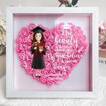 Graduation Flower When You Believe In Yourself - Personalized Flower Shadow Box
