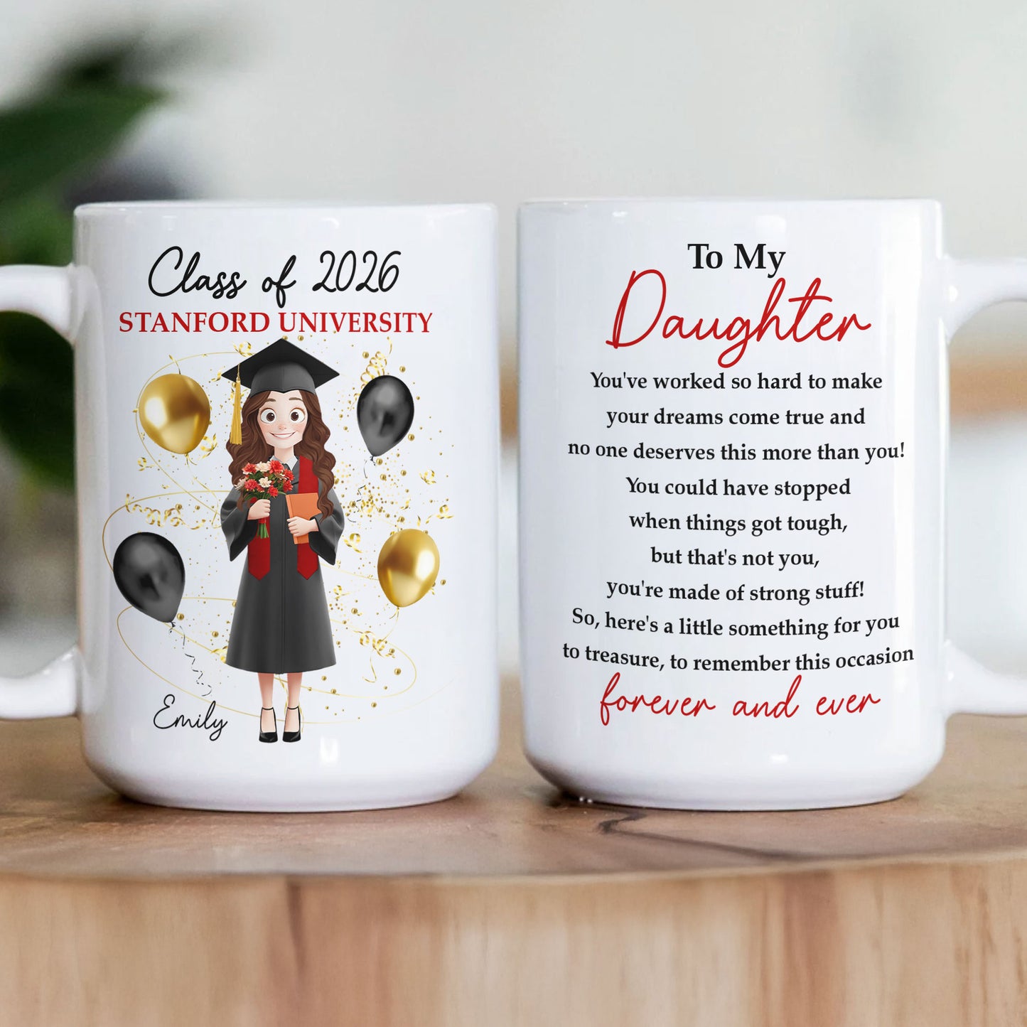 Graduation Gift A Little Something For You To Treasure - Personalized Mug
