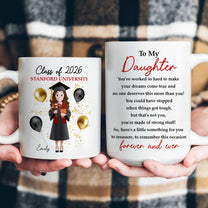 Graduation Gift A Little Something For You To Treasure - Personalized Mug