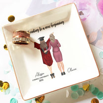 Graduation Gift A Sweet Ending To A New Beginning - Personalized Jewelry Dish