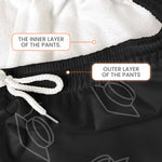 Graduation Gift - Custom School, College Name - Personalized Sweatpants, Lounge Pants With Pockets