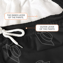 Graduation Gift - Custom School, College Name - Personalized Sweatpants, Lounge Pants With Pockets