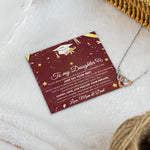 Graduation Gift Daughter Believe In Yourself - Personalized Infinity Heart Necklace
