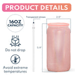 Graduation Gift Don't Forget To Enjoy The Journey - Personalized Shimmer Glass Can