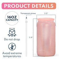 Graduation Gift Don't Forget To Enjoy The Journey - Personalized Shimmer Glass Can