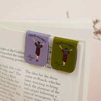 Graduation Gift - Enjoy The Next Chapter - Personalized Leather Magnetic Bookmark