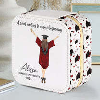 Graduation Gift For Girl - Personalized Jewelry Box