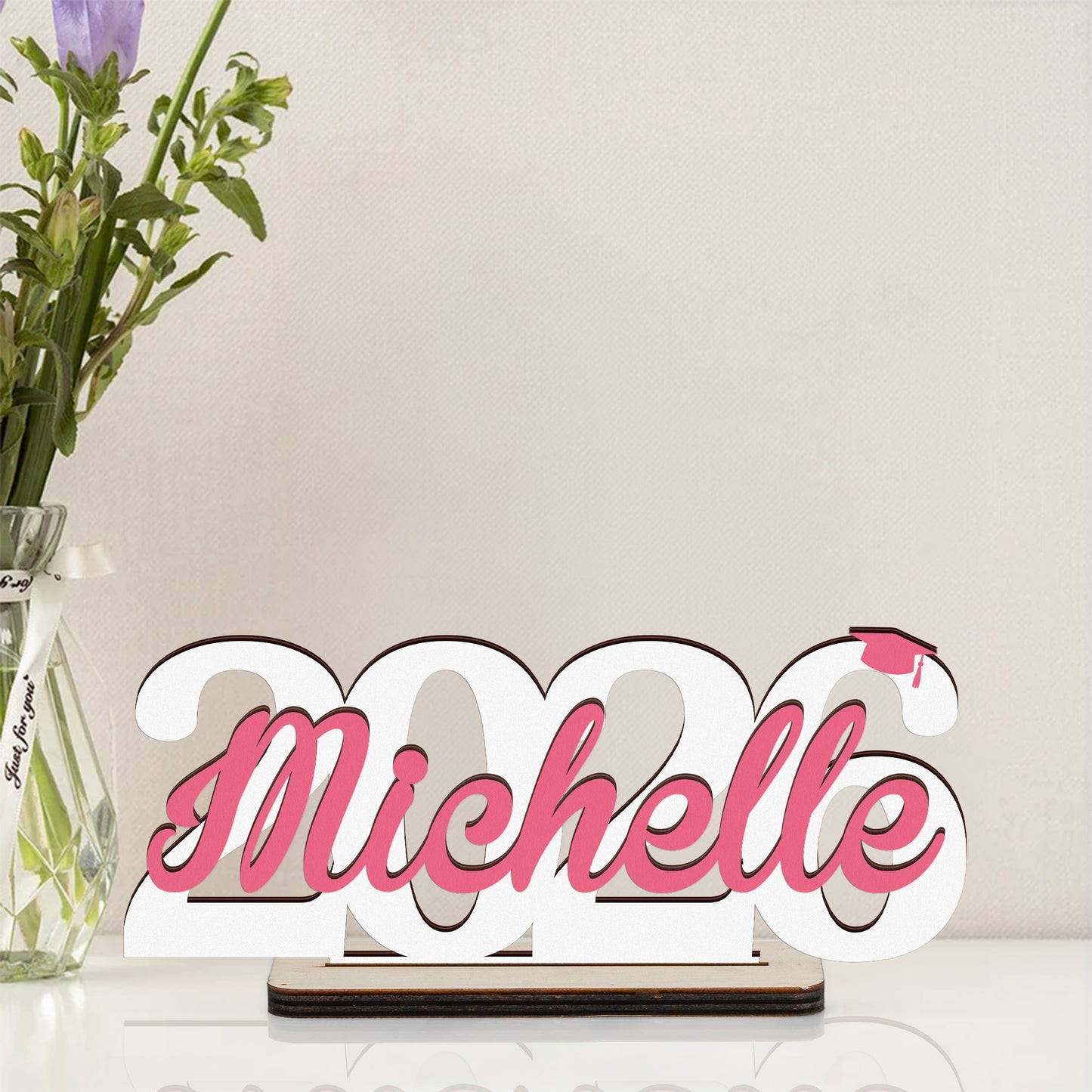 Graduation Gift For Her Grad - Personalized Wooden Plaque