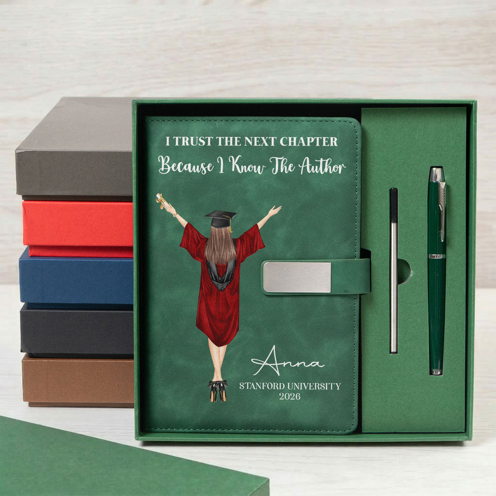 Graduation Gift For Her Him - Personalized Notebook Set – Macorner