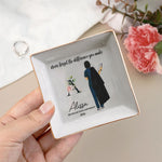 Graduation Gift For Nurse - Personalized Jewelry Dish